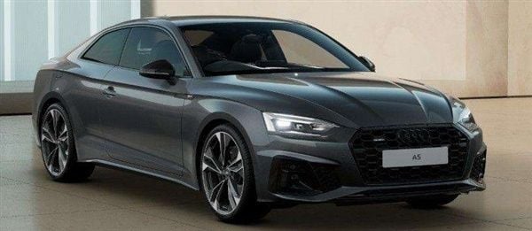 Grey Used 2025 Audi A5 Black Edition Coupe | £40,450 - Image 1/4