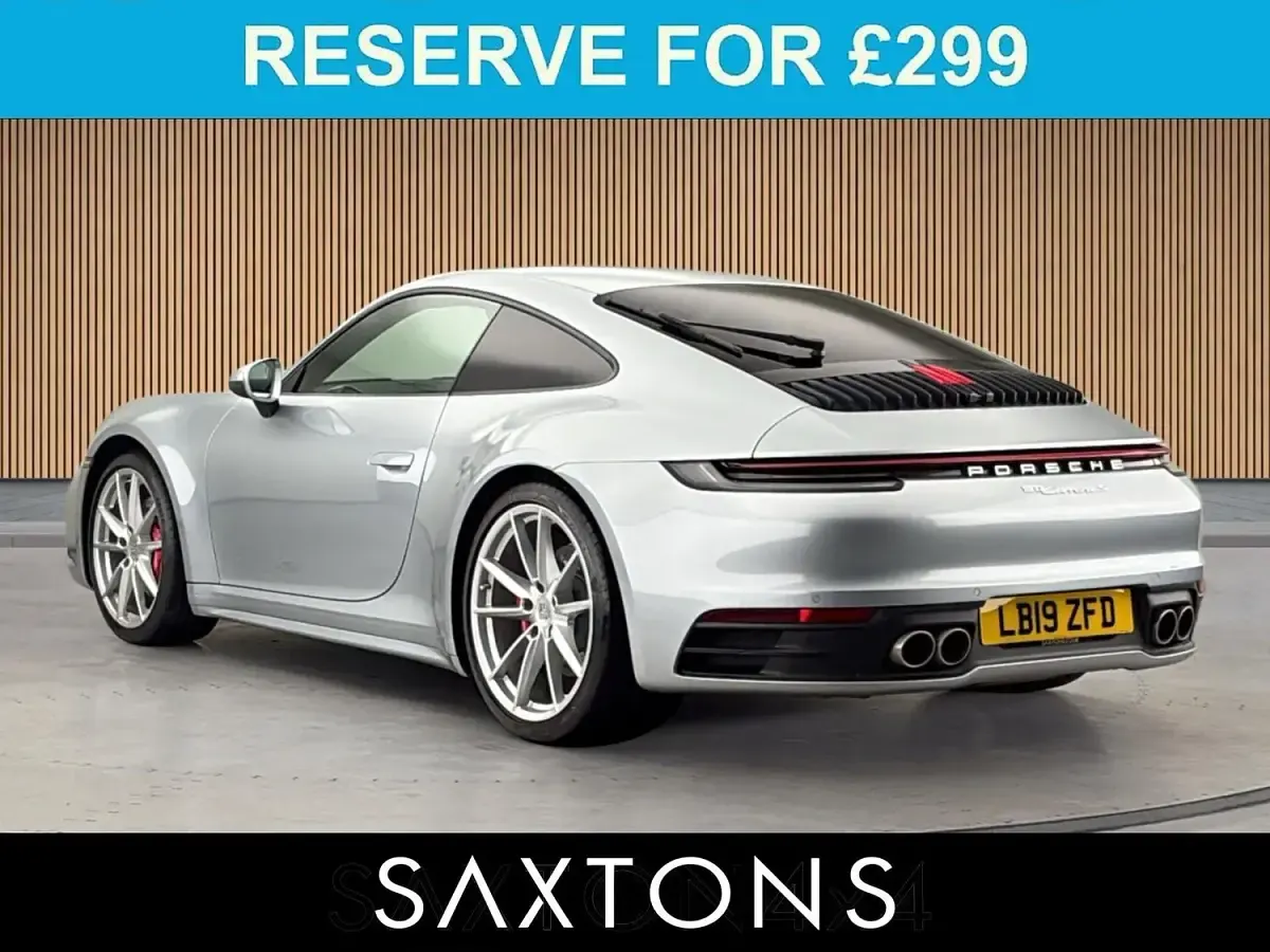 Used Porsche 911 Carrera S 450 HP (330 kW) 2019 Dolomite silver Coupe