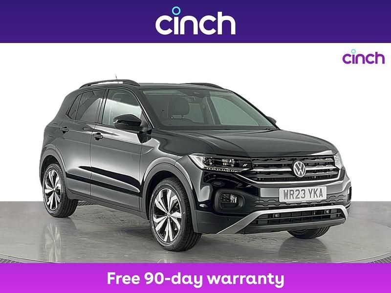 Black Used 2023 VW T-Cross Black Edition SUV | £17,299 (Fair price) - Image 1/3