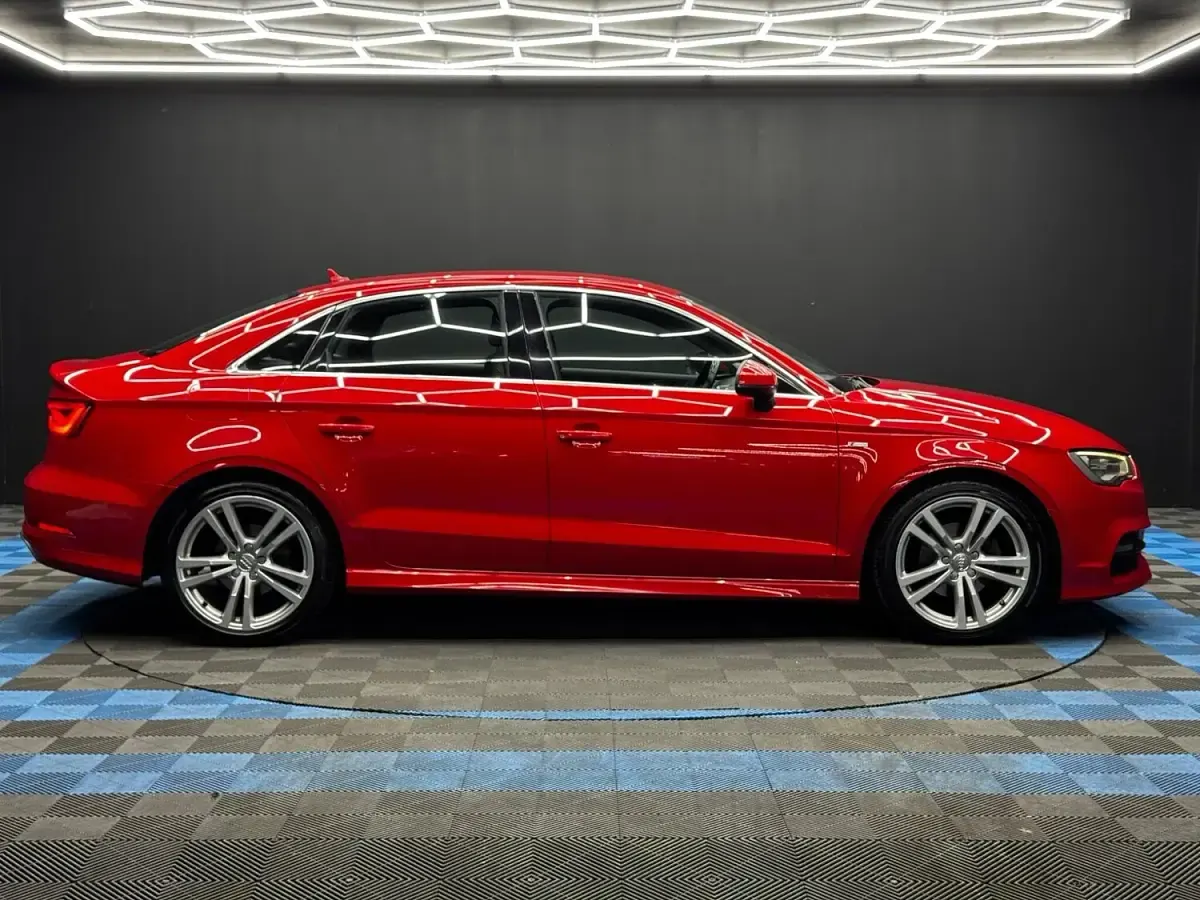 Used Audi A3 S-Line 2015 Red Sedan