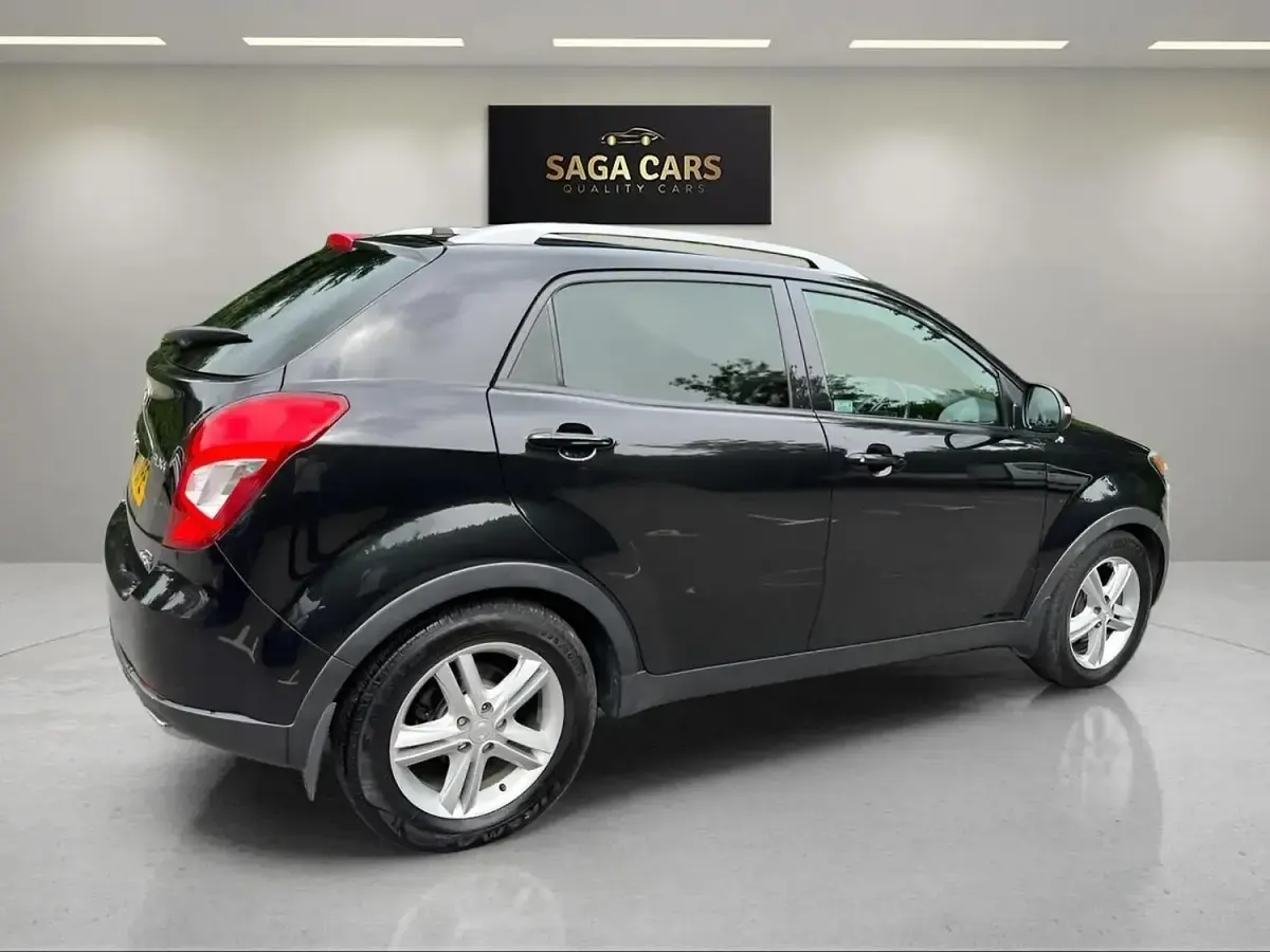 Used SsangYong Korando 2015 Black SUV