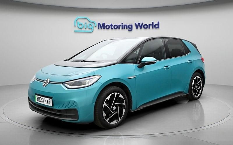 Used VW ID.3 Pro Performance 150 kW (204 HP) 2022 Turquoise Hatchback