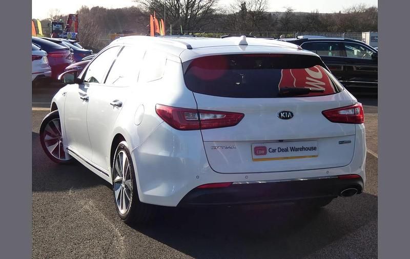 Used Kia Optima 139 HP (102 kW) 2017 White Estate