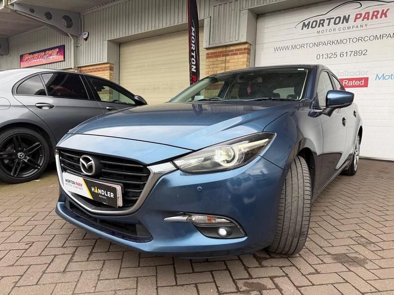 Used Mazda 3 Inclusive 105 HP (77 kW) 2018 Blue Hatchback