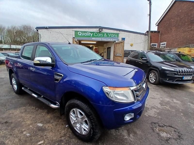 Used Ford Ranger Limited 200 HP (147 kW) 2013 Blue Pickup