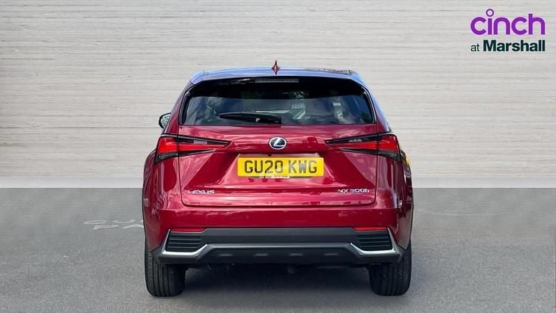 Used Lexus NX300h 197 HP (144 kW) 2020 Red SUV