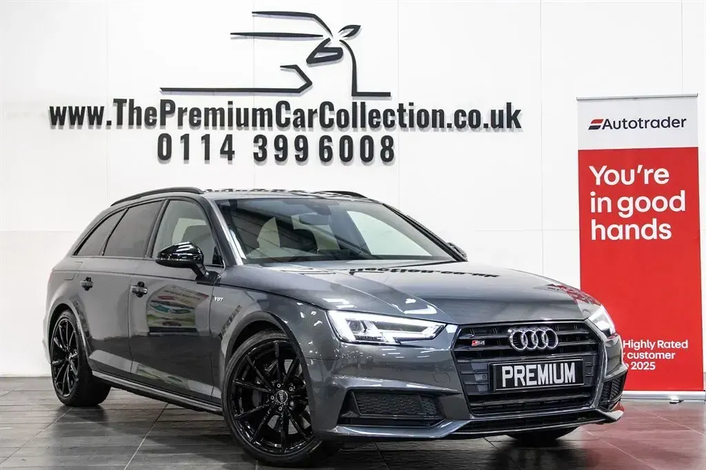 Used Audi S4 Sport 354 HP (260 kW) 2018 Daytona grey pearlescent Estate