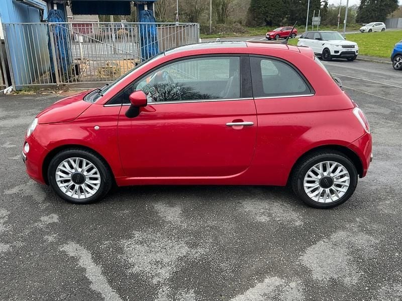 Usado Fiat 500 Lounge 69 HP (50 kW) 2014 Vermelho Citadino