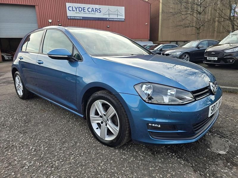 Usado VW Golf VII Edition 110 HP (80 kW) 2017 Azul Citadino