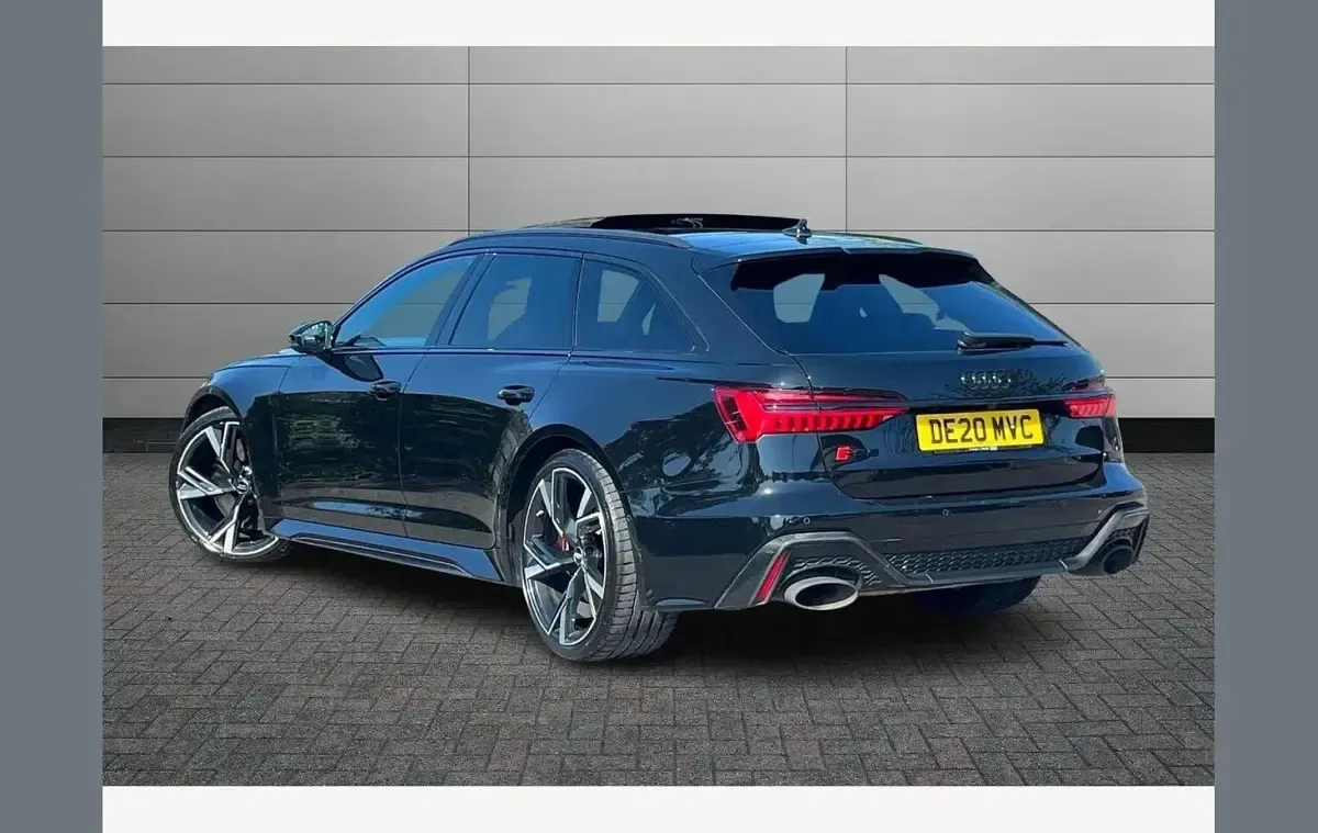Used Audi RS6 Design 591 HP (434 kW) 2020 Black Estate