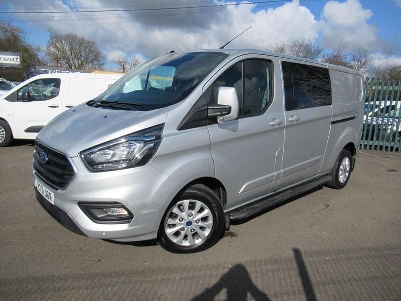Silver Used 2021 Ford Transit Custom Limited Van | £24,495 (Expensive) - Image 1/4