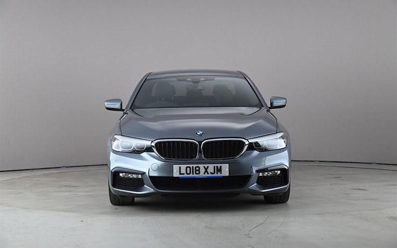 Begagnad BMW 520 M Sport 190 HK (139 kW) 2018 Blå Sedan