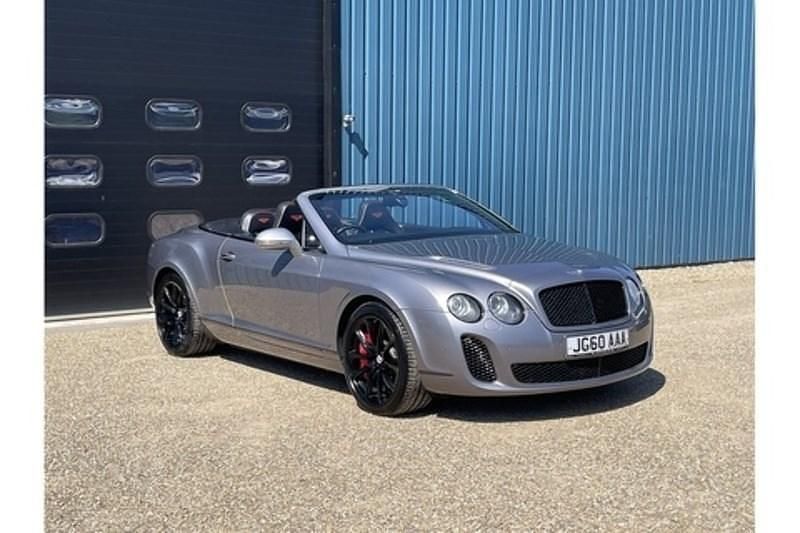 Used Bentley Continental GT Convertible 2011 Silver Cabriolet