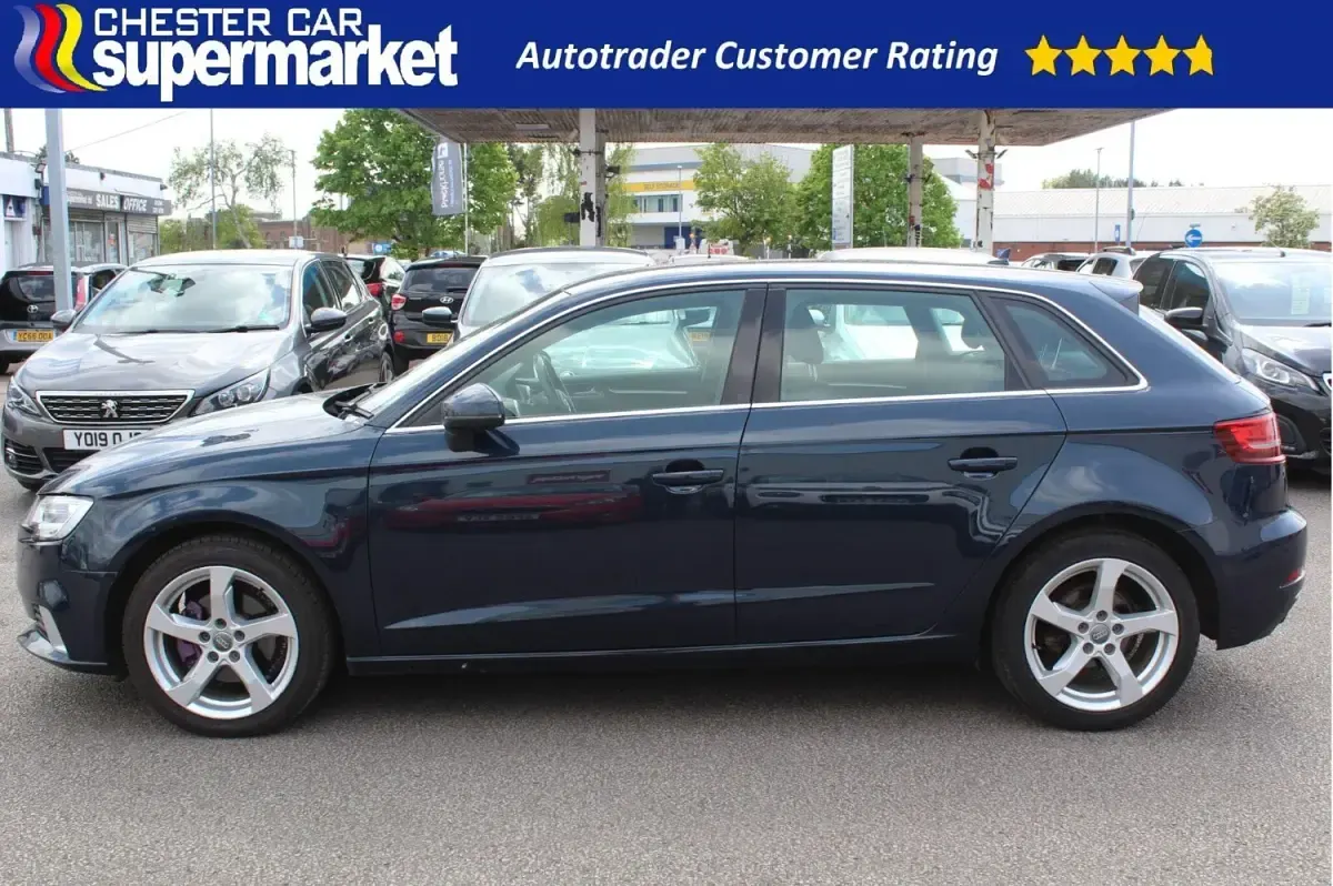 Used Audi A3 Sportback Sport 2016 Blue Hatchback