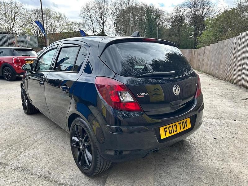 Used Vauxhall Corsa 100 HP (73 kW) 2013 Black Hatchback