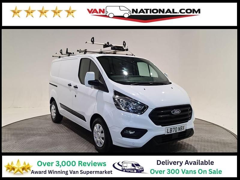 Used Ford Transit Custom Trend 126 HP (92 kW) 2021 White Van