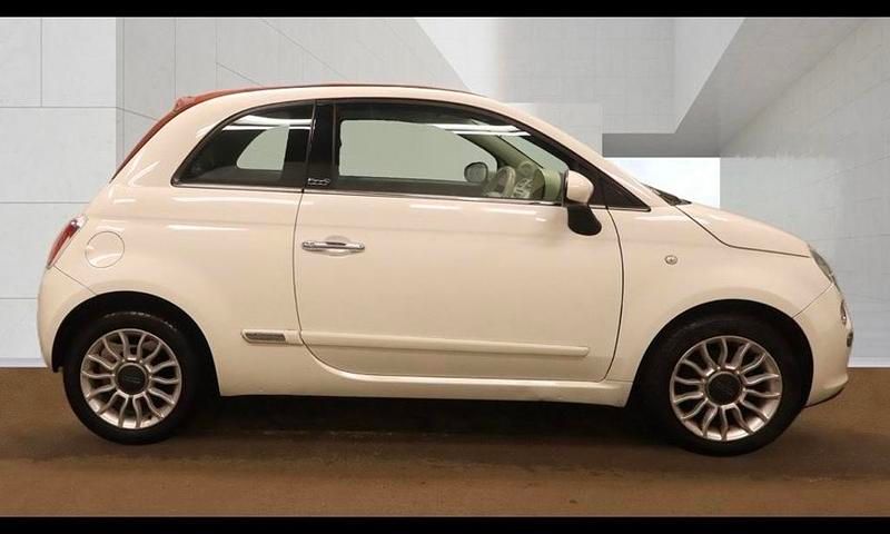 Used Fiat 500C Lounge 2013 White Cabriolet