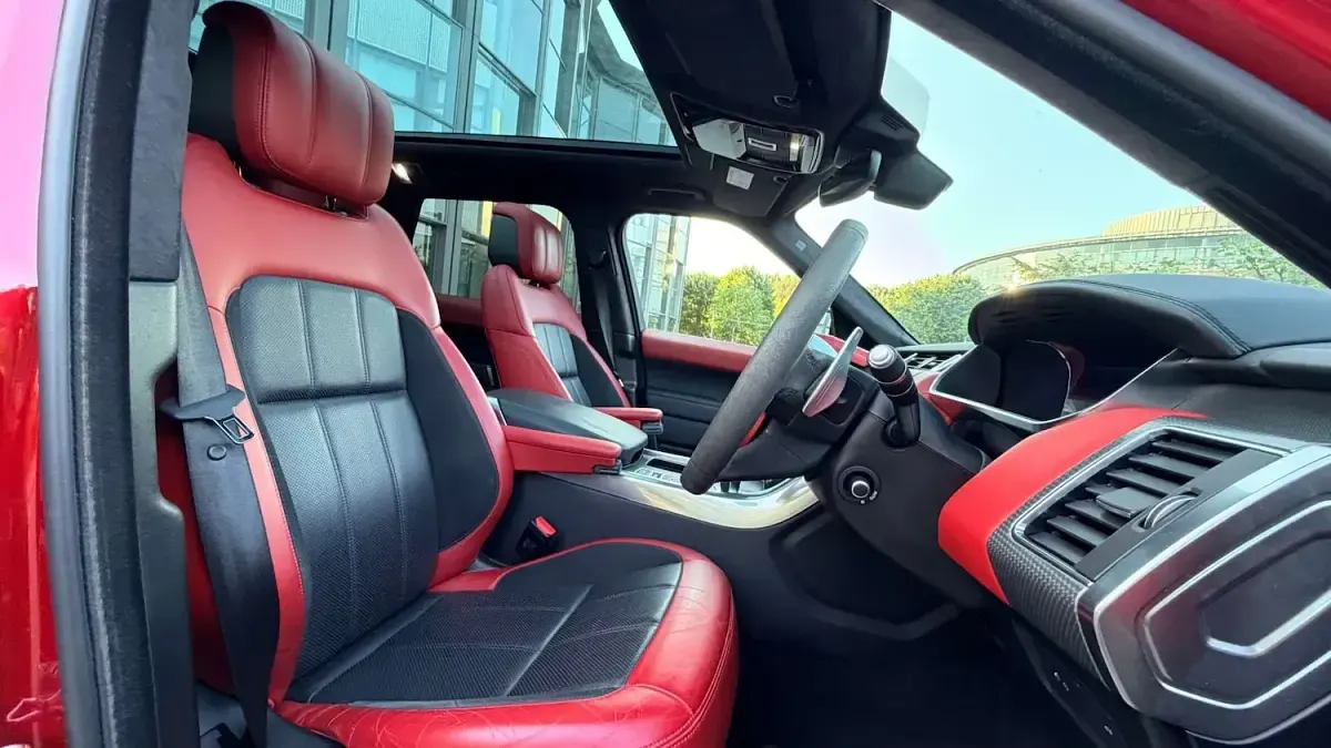 Used Land Rover Range Rover Sport 400 HP (294 kW) 2019 Red SUV