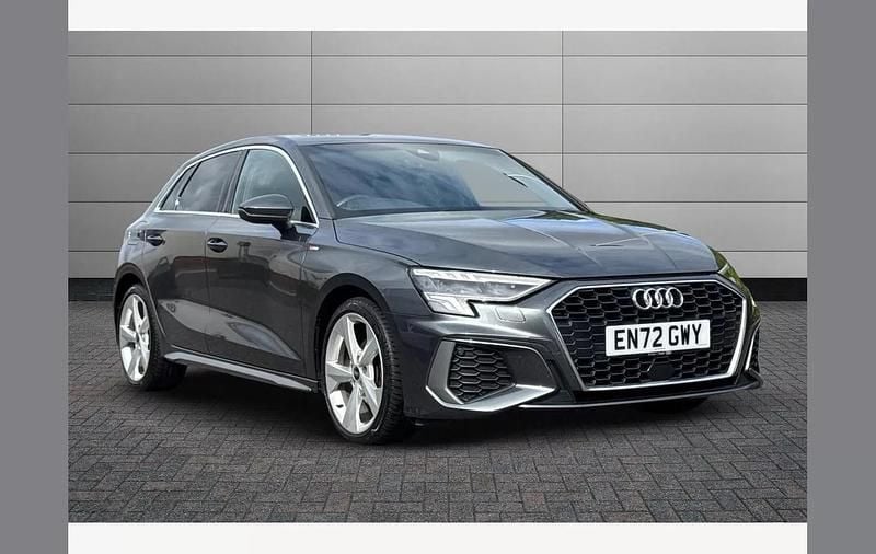 Grey Used 2023 Audi A3 S-Line Hatchback | £23,150 (Fair price) - Image 1/4