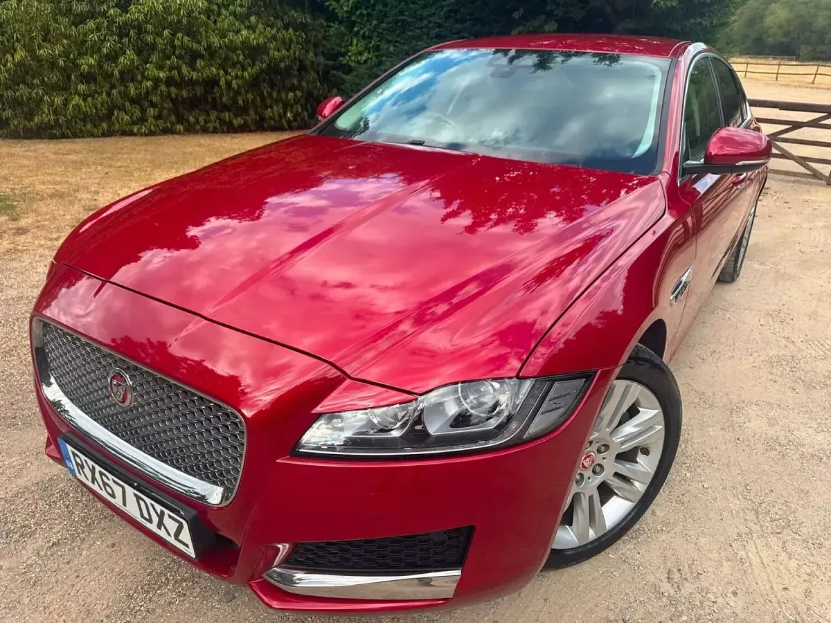 Used Jaguar XF Portfolio 2018 Red Sedan