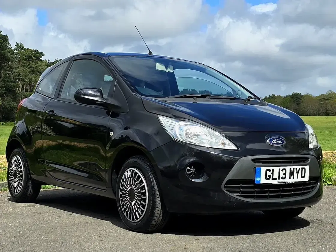 Used Ford Ka 69 HP (50 kW) 2013 Black Hatchback