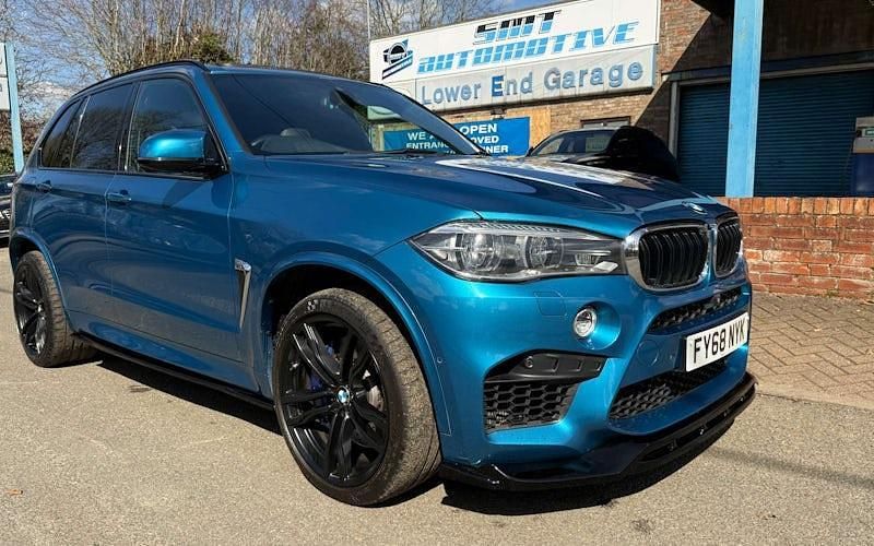 Used BMW X5 M Basis 575 HP (422 kW) 2018 Blue SUV