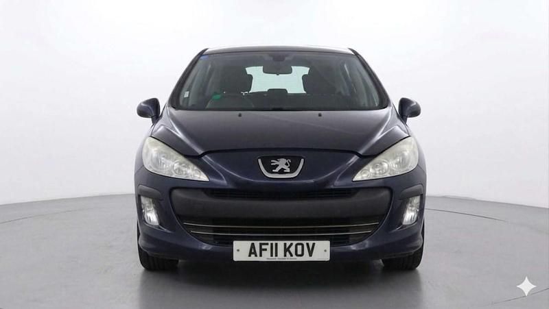 Begagnad Peugeot 308 S 2011 Blå Halvkombi