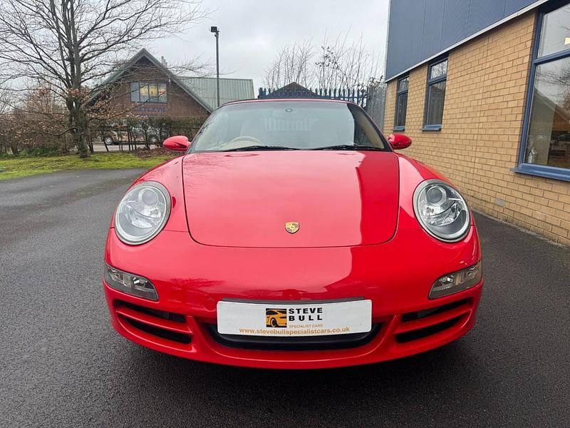 Used Porsche 911 Carrera Cabriolet 2008 Red Cabriolet