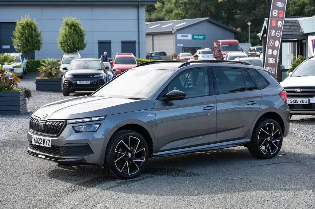 Used Skoda Kamiq Monte Carlo 115 HP (84 kW) 2022 Grey SUV