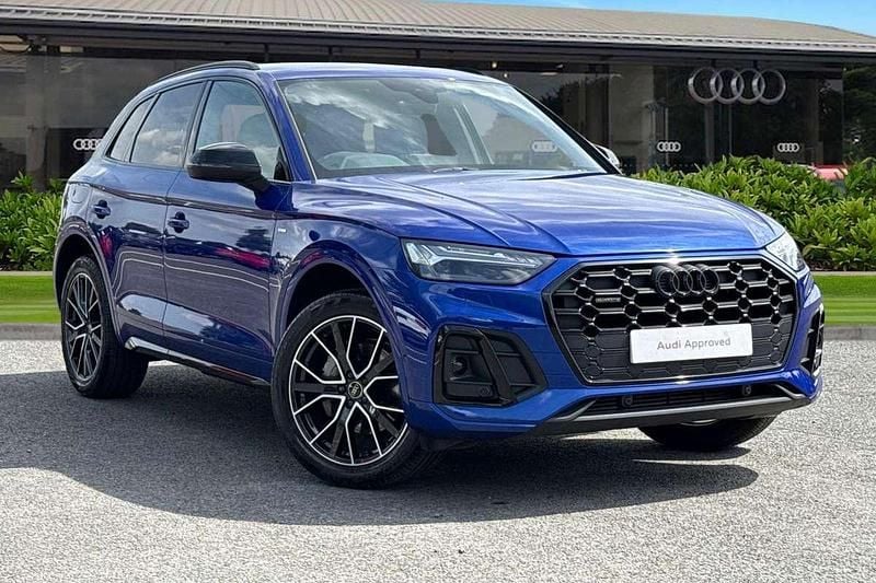Blue Used 2024 Audi Q5 Black Edition SUV | £41,950 (A bit pricey) - Image 1/4