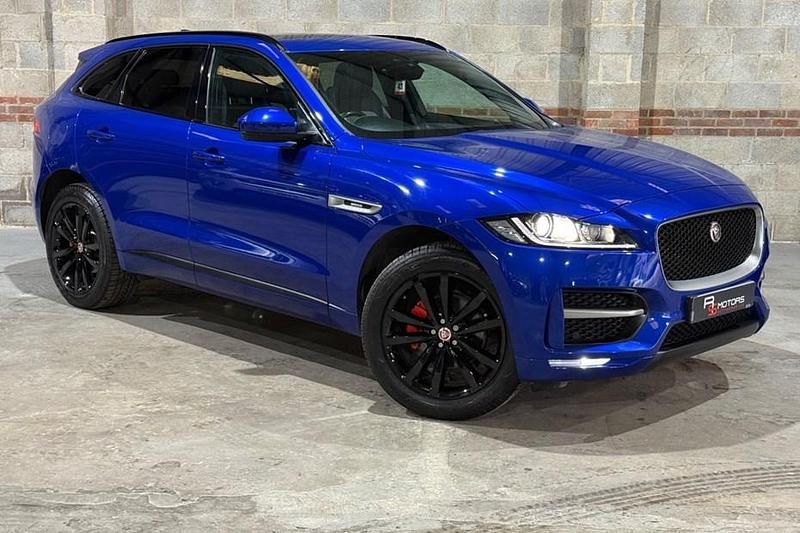 Blue Used 2018 Jaguar F-Pace R-Sport SUV | £14,990 (Fair price) - Image 1/1