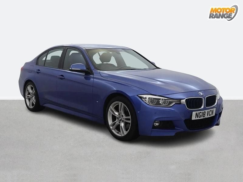 Blue Used 2018 BMW 330e M Sport Sedan | £13,495 (Good price) - Image 1/4