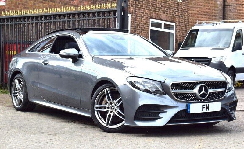 Grey Used 2019 Mercedes E350 AMG line Coupe | £26,750 (Expensive) - Image 1/3
