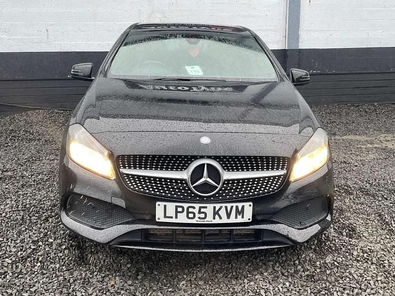 Used Mercedes A200 AMG line 2016 Black Hatchback