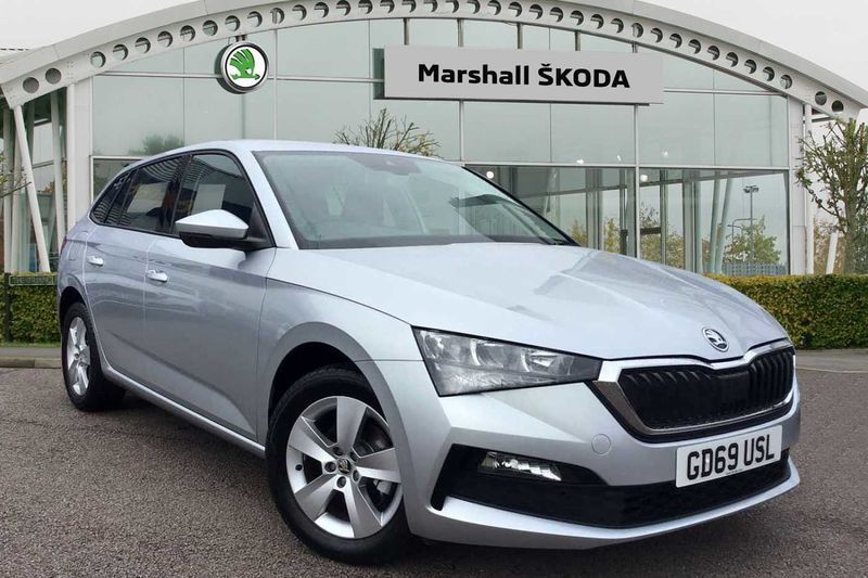Used Skoda Scala SE 115 HP (84 kW) 2020 Silver Hatchback