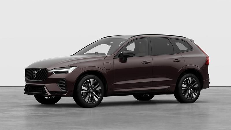 New Volvo XC60 Plus 2026 Mulberry red SUV