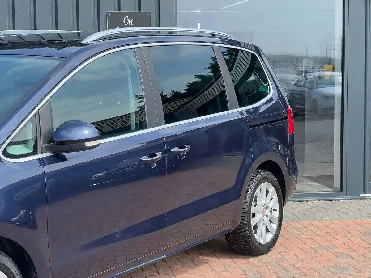 Used Seat Alhambra SE 177 HP (130 kW) 2015 Blue MPV