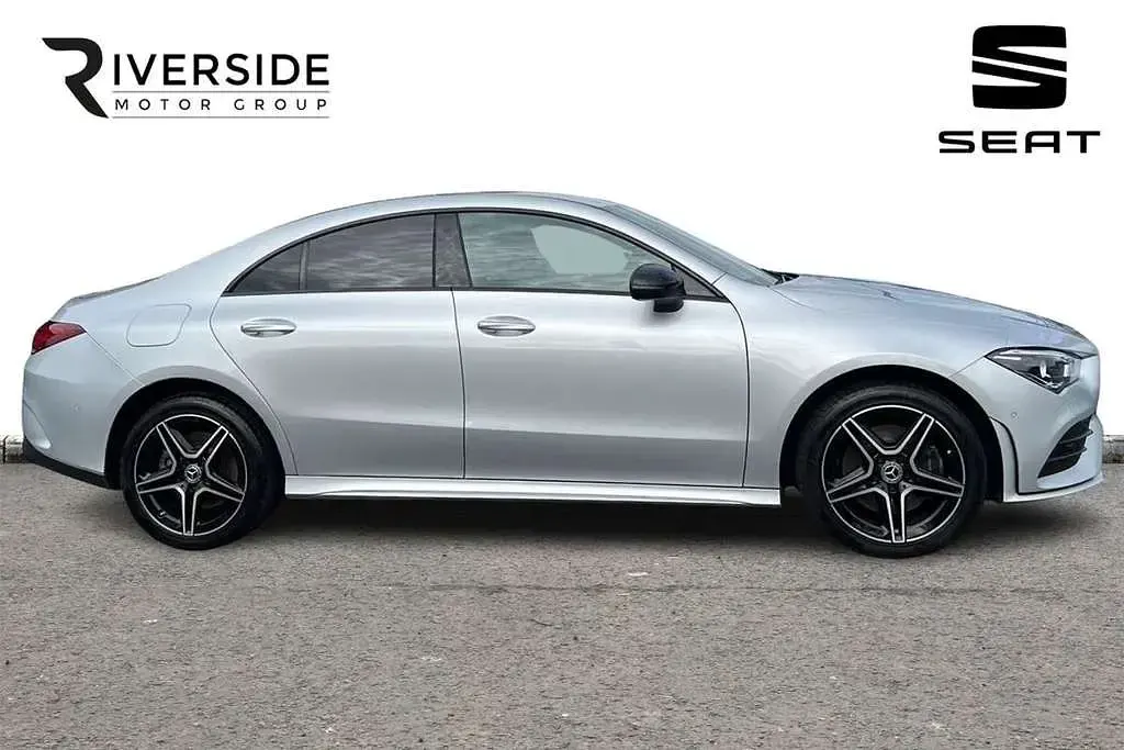 Used Mercedes CLA250e AMG Line Premium 2023 Silver Coupe