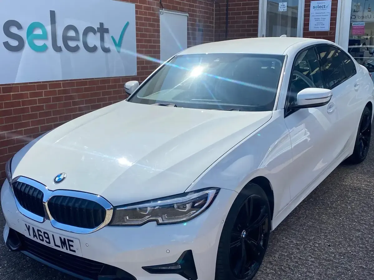 Used BMW 320 Sport Line 2020 White Sedan