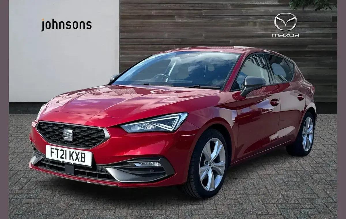 Used Seat Leon FR 128 HP (94 kW) 2021 Red Hatchback