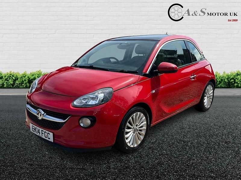 Second-hand Vauxhall Adam Glam 86 CP (63 kW) 2014 Roșu Hatchback