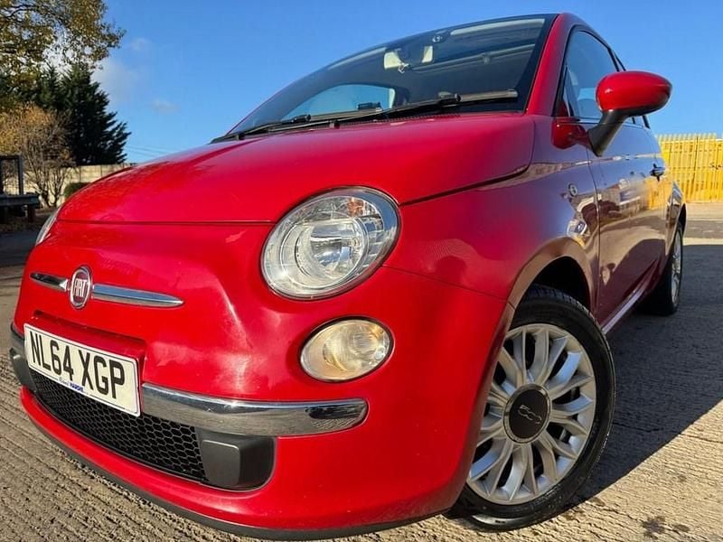 Red Used 2014 Fiat 500 Lounge Hatchback | £2,350 (Super price) - Image 1/4