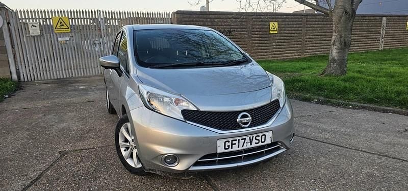 Used Nissan Note S 98 HP (72 kW) 2017 Silver Hatchback
