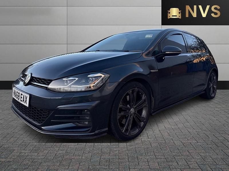 Used VW Golf VII GTD 184 HP (135 kW) 2018 Blue Hatchback