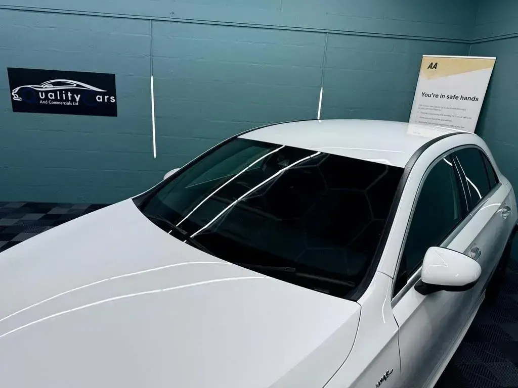 Used Mercedes A35 AMG Premium 2019 White Hatchback