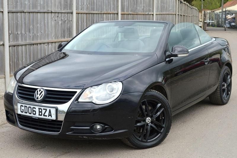 Used VW Eos Sportline 2006 Black Cabriolet