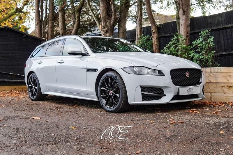 White Used 2020 Jaguar XF R-Sport Sedan | £21,690 - Image 1/3