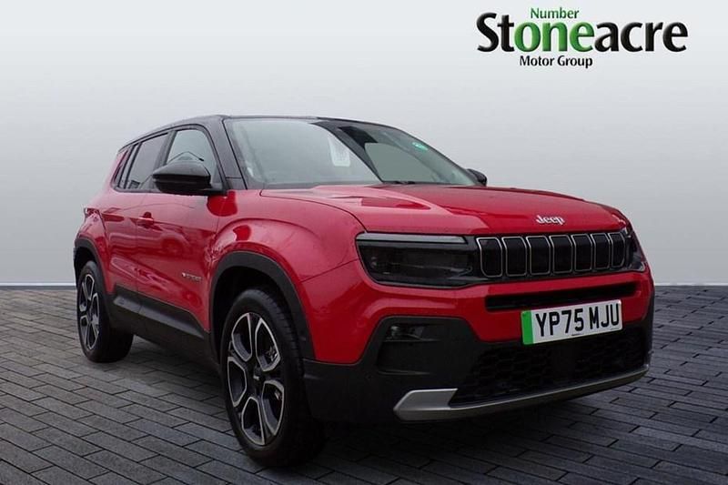 New 2025 Jeep Avenger EV Summit SUV | £24,495 (Fair price) - Image 1/1