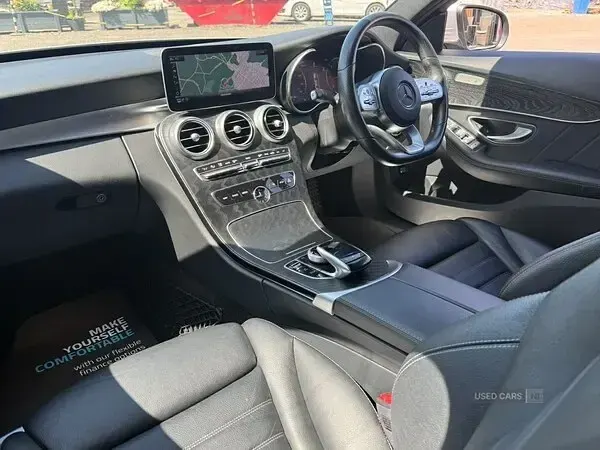 Used Mercedes C220 AMG Line Premium 194 HP (142 kW) 2020 Silver Sedan