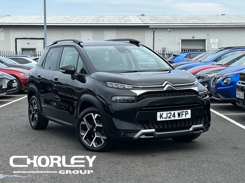 Black Used 2024 Citroën C3 Aircross PureTech SUV | £17,525 (Fair price) - Image 1/4